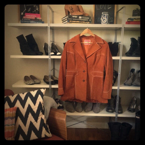 Ms Pioneer Jackets & Blazers - Vintage suede jacket. Size XL.